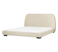 Letto ad acqua ROISEL Tessuto Crema 160 x 200 cm