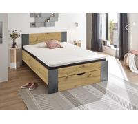 Letto alla francese MARTINA con materasso, topper e rete, LAP 145x90,5x204,5 cm
