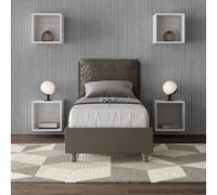 Letto Antea 80x190 rete e contenitore cappuccino [EEK: Non applicabile]