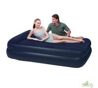 LETTO AUTOGONFIABILE MATRIMONIALE 2 PIAZZE GONFIABILE CM.203X152X46H OSPITI