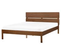 Letto BOISSET Legno Marrone scuro 160 x 200 cm