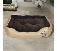 Letto Caldo per Cani con Cuscino Imbottito L