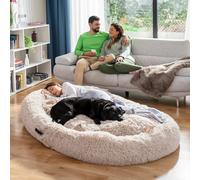 Innovagoods Letto Cani Per Umani Human Dog Bed Xxl Innovagoods Beige S_0301_V01