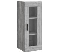 Letto con Contenitore con testiera Grigio Sonoma 140 x 200 cm, Modern Storage Bed Frame with Drawer, Engineered Wood Platform Bed with Headboard, Easy Assembly, 200 kg Capacity, Bedroom Guest Room