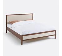 Letto con rete, Silentio Marrone 160 x 200 cm
