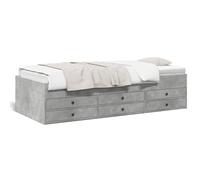 Letto contenitore 2 in 1 con sei cassetti salvaspazio modello divano letto