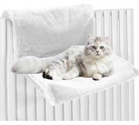 Letto da appendere per gatti, letto per termosifoni per gatti, comodo letto per gatti, in peluche per riscaldatori, amaca per gatti per riscaldamenti, telaio in metallo stabile e pieghevole, colore