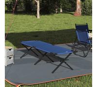 Letto da campeggio pieghevole Blu 193 x 69 x 45 cm