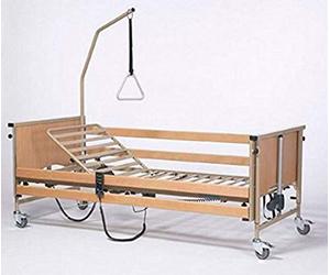 Letto da degenza elettrico pieghevole con rete di metallo Vermeiren LUNA BASIC