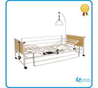 Letto da Degenza Elettrico Regolabile in Altezza per Disabili e Anziani +Sponde