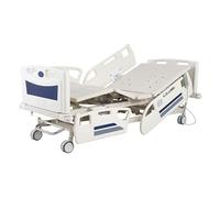 Letto da ospedale regolabile, letto a cinque funzioni per anziani, controllo dell'altezza e posizionamento per un maggiore comfort e recupero