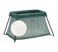 Letto da viaggio light con lenzuolo con angoli Verde TU