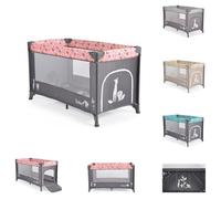 Letto da viaggio Moni, playpen safari materasso playpen vista finestra lato ingresso finestra trasportare borsa da viaggio, colorazione:rosa rosato