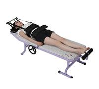 Letto di trazione lombare cervicale - Tavolo chiropratico pieghevole per stretching del corpo e sollievo dall'affaticamento cervicale e lombare