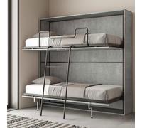 ITAMOBY - Letto Kando Doppio Orizzontale Noce