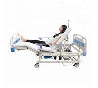 Letto d'ospedale bariatrico con telecomando e materasso, 0-45° Turn Over, capacità di carico 220kg