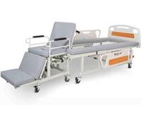 Letto elettrico regolabile con WC integrato, soluzione multifunzionale per la mobilità degli anziani