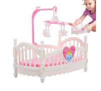 Letto giocattolo | Mobili in miniatura per la casa, decorazioni divertenti per bambini e famiglie per gioco presepe decorazione e fotografia