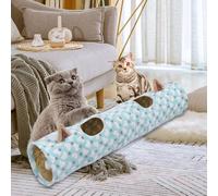 Letto giocattolo pieghevole per animali domestici con tubo a tunnel morbido