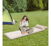 Letto gonfiabile da campeggio 192 x 66 cm, materasso portatile pieghevole, materasso ad aria per campeggio o uso domestico, letto a gonfiaggio automatico, adatto per 1 persona DescrizioneTi piacerebbe