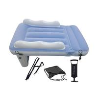 Letto Gonfiabile Montato Per Auto Per Bambini, Letto Da Viaggio Gonfiabile, Materasso Di Volo Per Bambini, Lati Di Sicurezza Ad Alta Sicurezza, Design A Inflazione Rapida, 80x60x50 Cm Per Il Sonno Di
