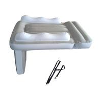 Letto Gonfiabile Montato Per Auto Per Bambini, Letto Da Viaggio Gonfiabile, Materasso Di Volo Per Bambini, Lati Di Sicurezza Ad Alta Sicurezza, Design A Inflazione Rapida, 80x60x50 Cm Per Il Sonno Di