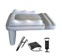 Letto Gonfiabile Montato Per Auto Per Bambini, Letto Da Viaggio Gonfiabile, Materasso Di Volo Per Bambini, Lati Di Sicurezza Ad Alta Sicurezza, Design A Inflazione Rapida, 80x60x50 Cm Per Il Sonno Di