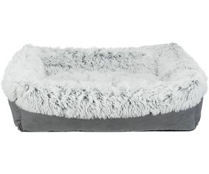 Letto Harvey 100 × 75 cm grigio/bianco-nero