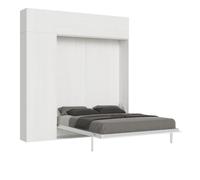 Letto Matrimoniale a Scomparsa Salvaspazio Kentaro H250 cm Bianco
