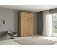 Letto Matrimoniale a Scomparsa Salvaspazio Kentaro H250 cm Marrone