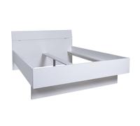 Letto Matrimoniale alla Francese, Letto Moderno, (LxAxP) 145,40x92x204,20 cm, Co