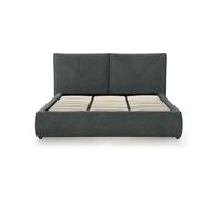 Letto matrimoniale con contenitore Martino 180x200 cm, Grigio