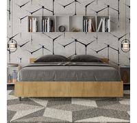 Letto matrimoniale contenitore Quercia NUAMO 160x190 [EEK: Non applicabile]
