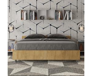 Letto matrimoniale contenitore Quercia NUAMO 160x190 [EEK: Non applicabile]