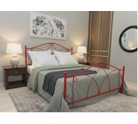 Letto Matrimoniale Denise Ferro Battuto Classico Elegante Aessegi Italy