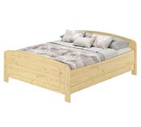 Letto matrimoniale extra alto in legno massiccio 200x200 Accessori da scegliere