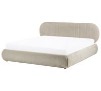 Letto matrimoniale imbottito con struttura a molle a sollevamento trapuntato 180