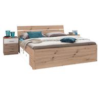 Letto matrimoniale MAXIM con 2 comodini e illuminazione LED, LAP 280x97x216 cm [EEK: A]