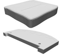 Letto Matrimoniale per Playmobil Casa Bambole Camera Dritto Mobili Kit 3D