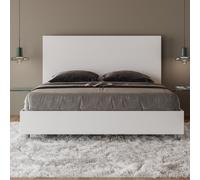 Letto matrimoniale senza rete 160x190 bianco frassino New Egos [EEK: Non applicabile]
