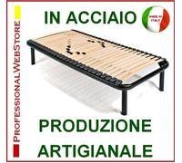 LETTO ORTOPEDICO RIGIDO 120 X 190 195 200 205 210 RETE RETI LETTI PIAZZA E MEZZO