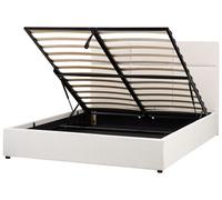 Letto ottomano 160 x 200 cm con contenitore e testiera Camera da letto Mobili Po