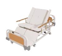Letto per allattamento elettrico completamente automatico con materasso traspirante, telecomando intelligente, guardrail pieghevole, cronometraggio automatico per assistenza domiciliare ospedaliera