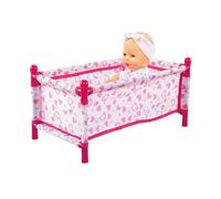 Letto per bambole per bambini, Letto per casa delle bambole per bambini,Mobili per bambole per bambini | Bambola giocattolo per gioco d'imitazione, Passeggino, Bambola, Carriera sedile auto, bambola
