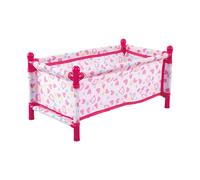 Letto per bambole per bambini, Letto per casa delle bambole per bambini, Portabagagli per, Bambola realistica Fai finta di giocare con il passeggino giocattolo per la culla del seggiolino auto