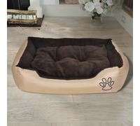 Letto per cani Beige e Marrone XXL