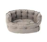 Letto per cani Cozy ecoLIFE grigio - L 64 x P 60 x H 30 cm