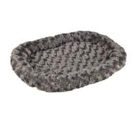 Letto Per Cani Flamingo Cuddly Piatto Grigio 48x37x7 Cm Antiscivolo In Peluche