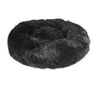 Letto Per Cani Flamingo Krems Rotondo Nero | Lavabile, Antiscivolo | Peluche