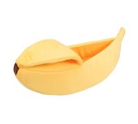 Letto per Gatti a Forma di Banana, Divertente Morbido Accogliente Cuscino per Gatti Carino, Cuscino per Gatti Divertente | Letto per Cani Carino | Letto a Nido per Cani per Cani